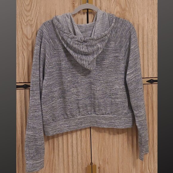 Mossimo Supply Co. Gray Lightweight Hoodie Sweatshirt | Size Large - Picture 4 of 11